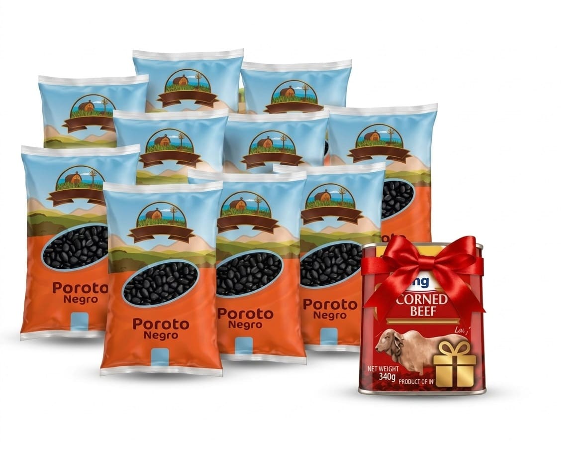 Oferta: Frijoles Negros + Carne Cocida GRATIS