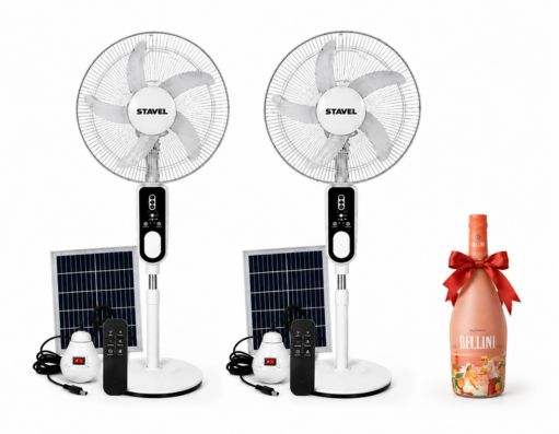 Promo: Ventiladores Recargables + Bebida GRATIS