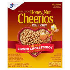 Cheerios Cereal de nueces con miel, 27.5 onzas
