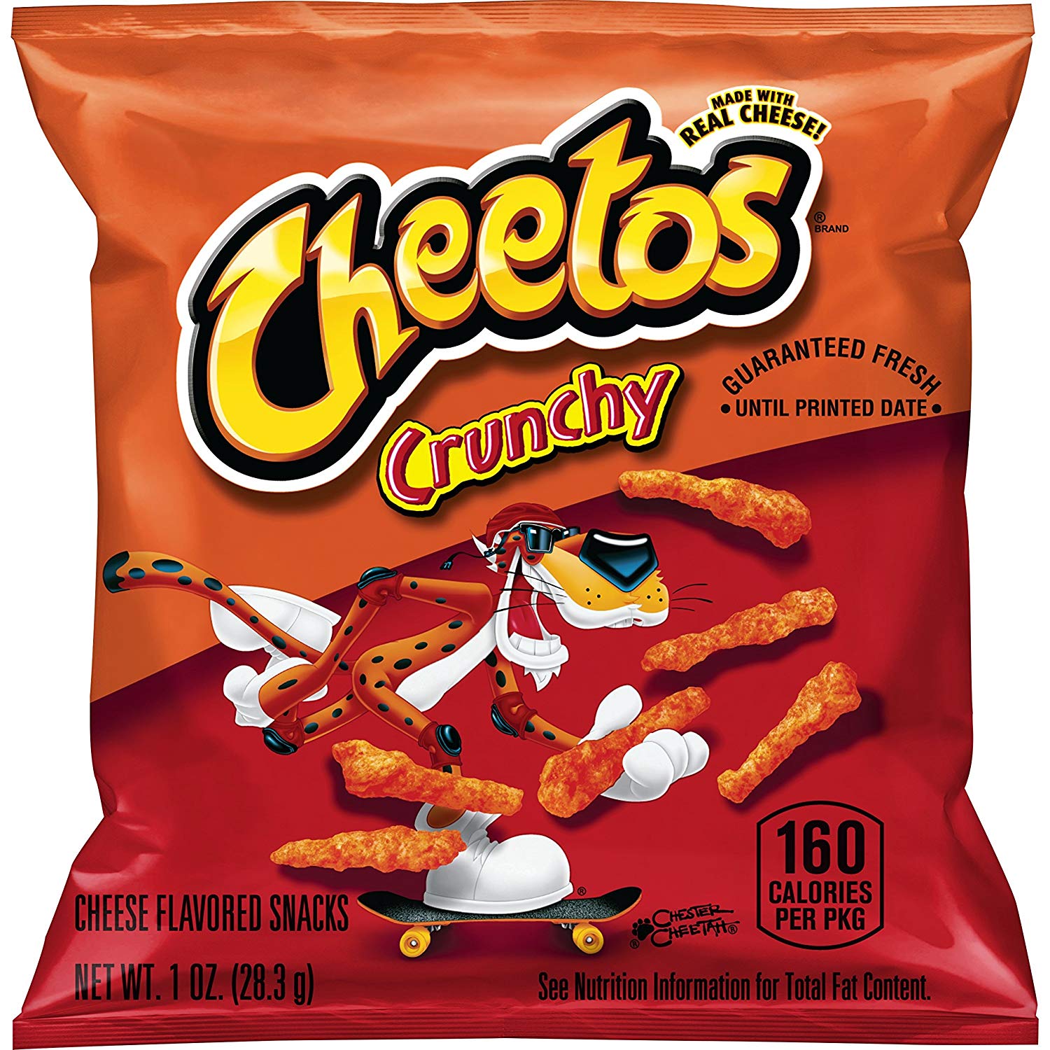 Cheetos Crunchy Snacks con Sabor a Queso (1 oz)