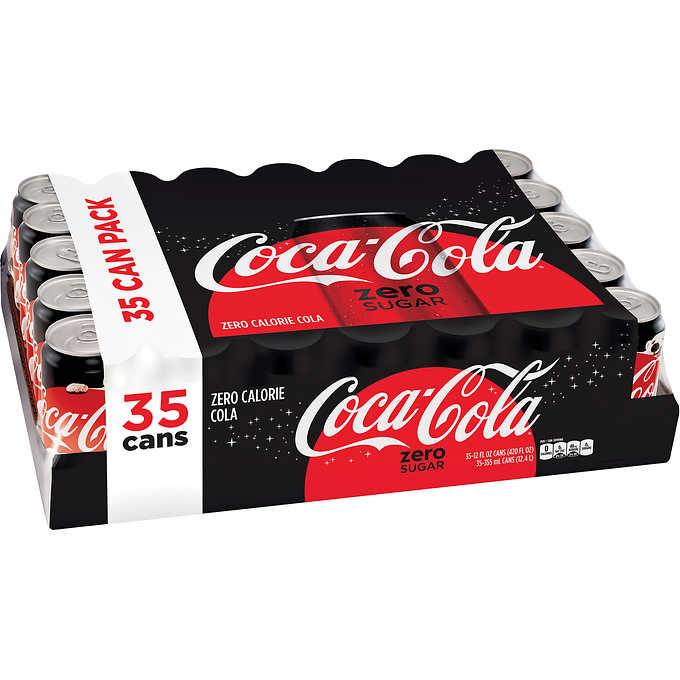 Coca Cola Zero/35 latas/12 fl oz