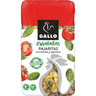 Helices con tomate y espinaca tricolore Gallo 450 gr