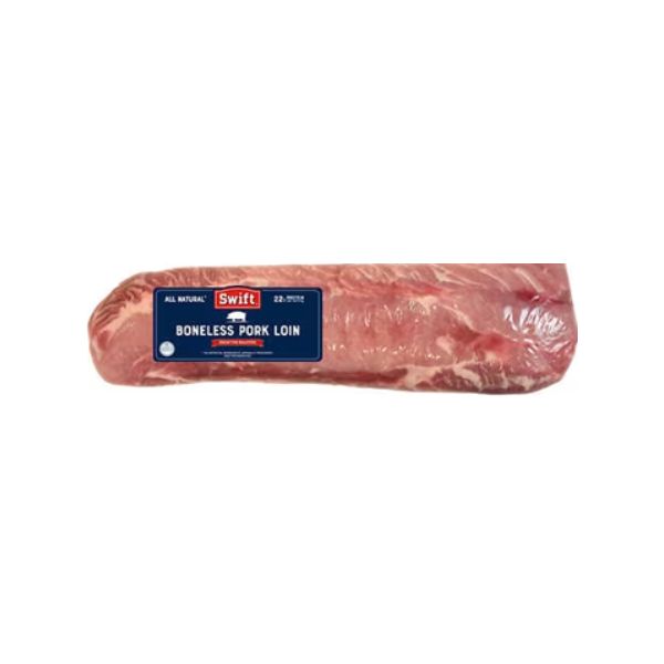 Lomo de cerdo,con mÃºsculo lateral, deshuesado,12 lb