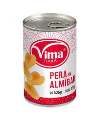 Pera en Almibar Vima 425gr