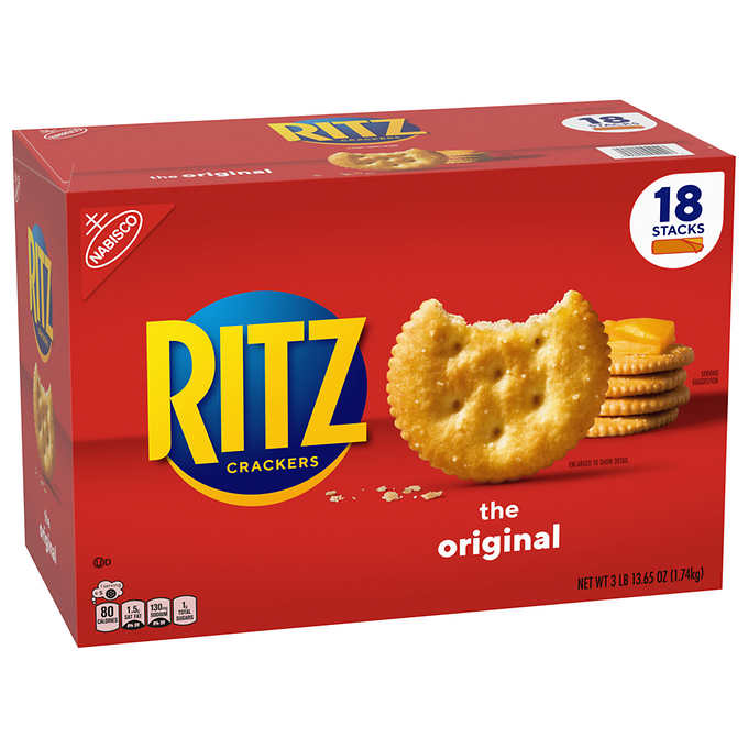 RITZ Crackers, Original, 61.6 oz