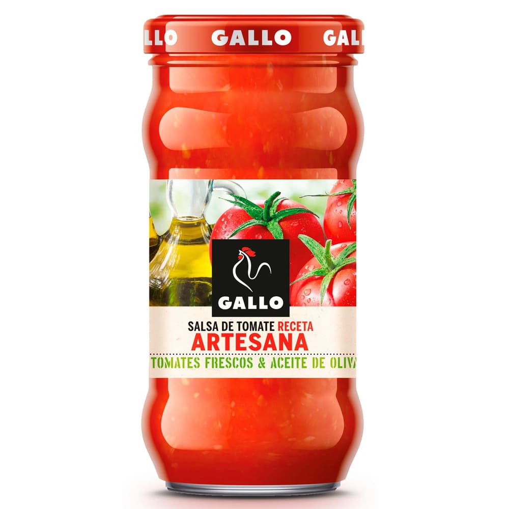 Salsa tomate receta artesana Gallo 350gr