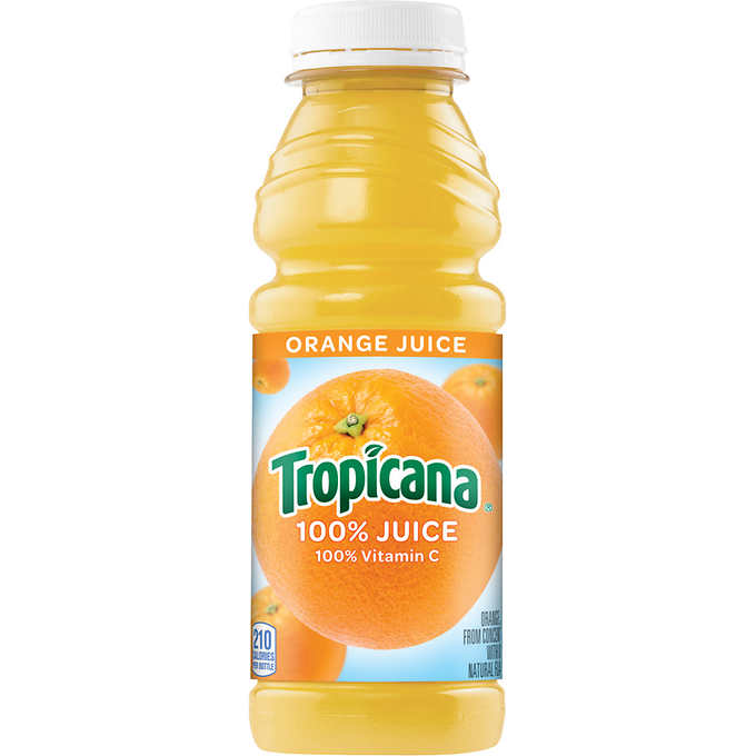 Tropicana 100% Orange Juice, 15.2oz