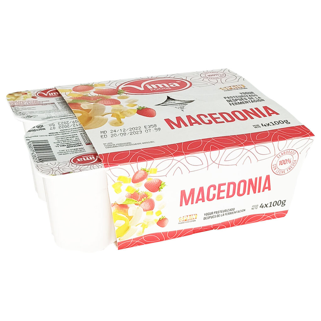 Yogurt Macedonia Vima 100gr (unidad)