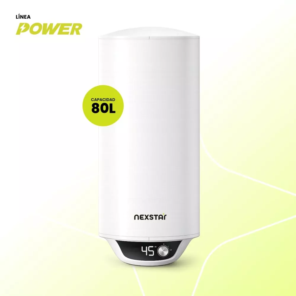 CALENTADOR DE AGUA ELECTRICO NEXSTAR 80L 220v/60Hz (NX-EWH80)