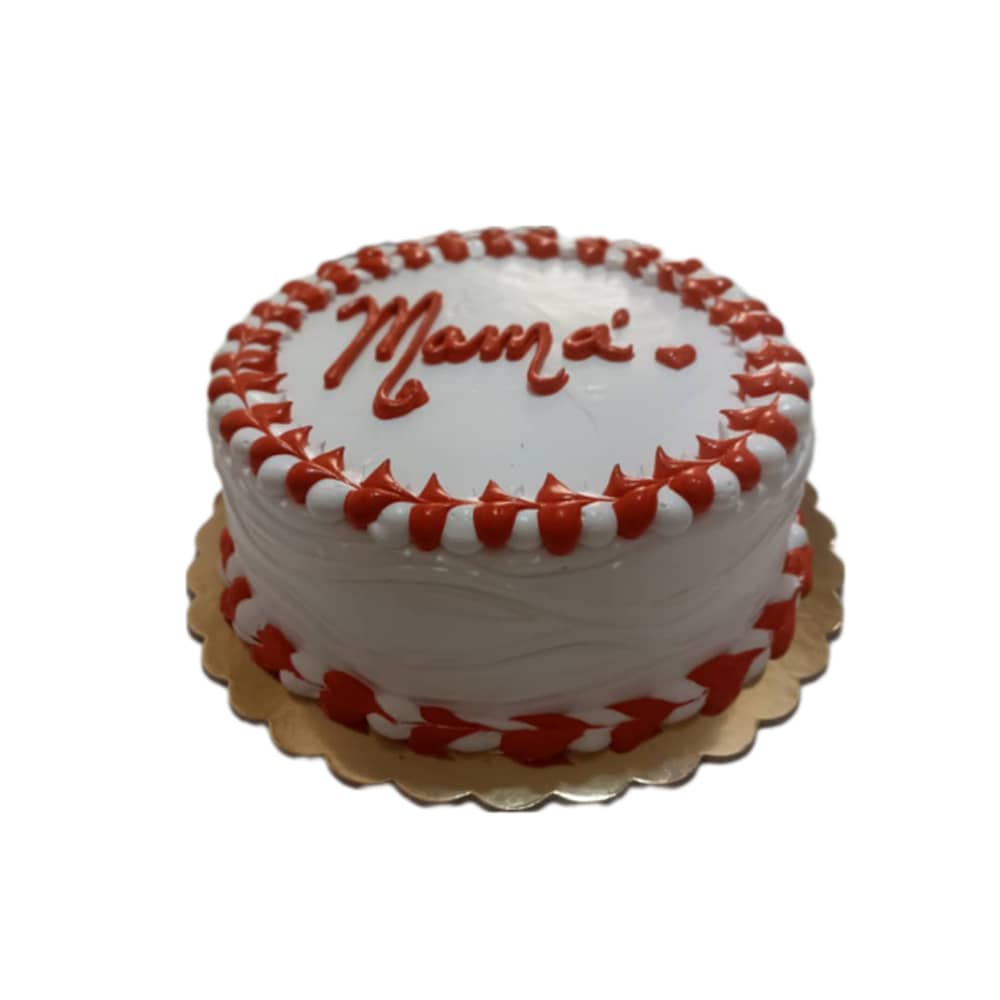 Cake mamá en rojo