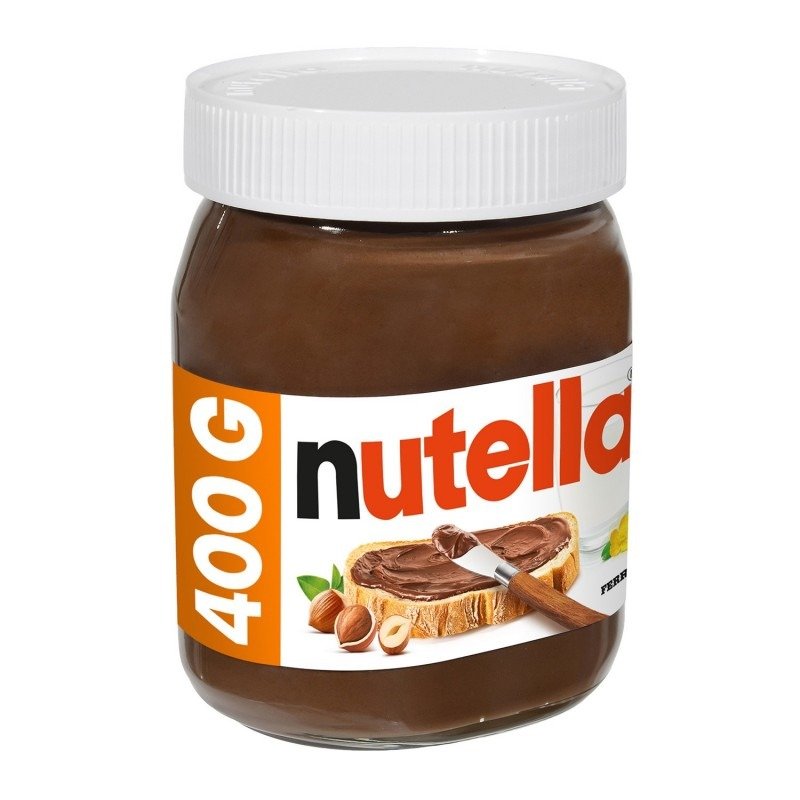 Crema de avellanas con cacao Nutella Ferrero (400gr)