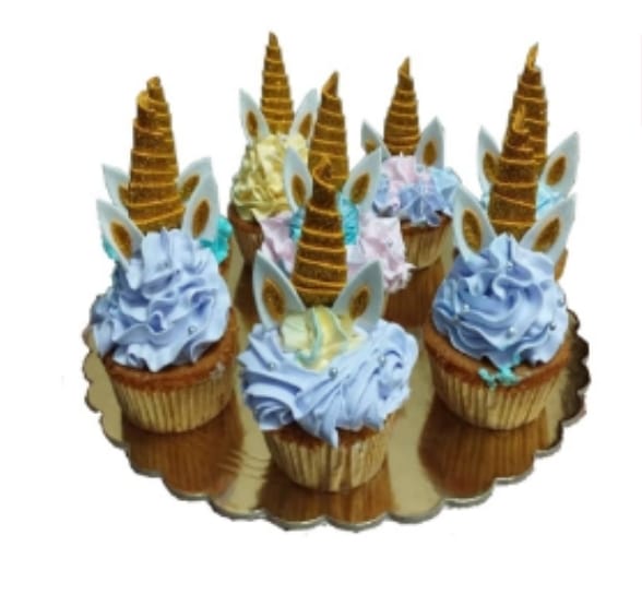 Cupcakes unicornio