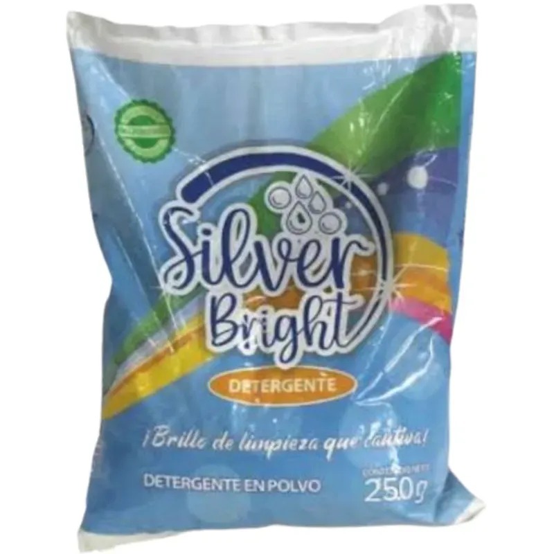 Detergente en polvo Silver Bright (250g)