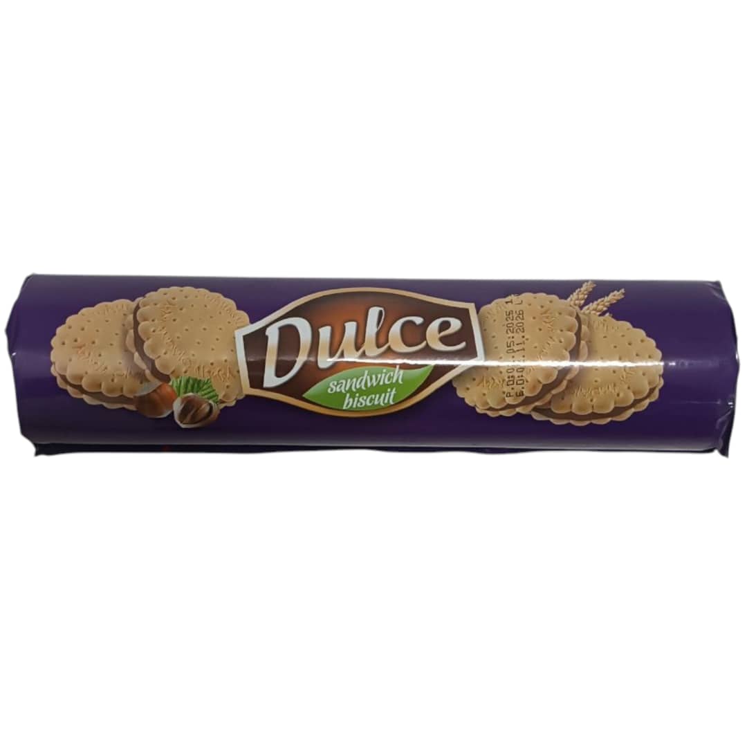 Galleta rellena con crema sabor avellana (150g)