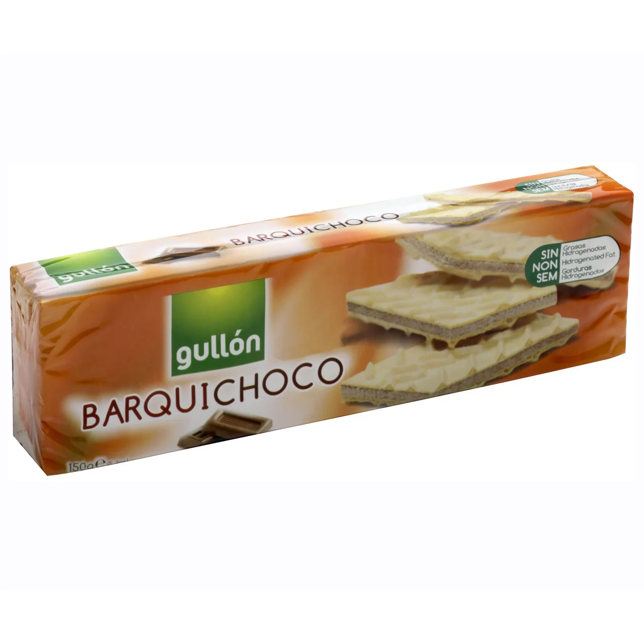 Galletas barquichoco wafer Gullón (150g)