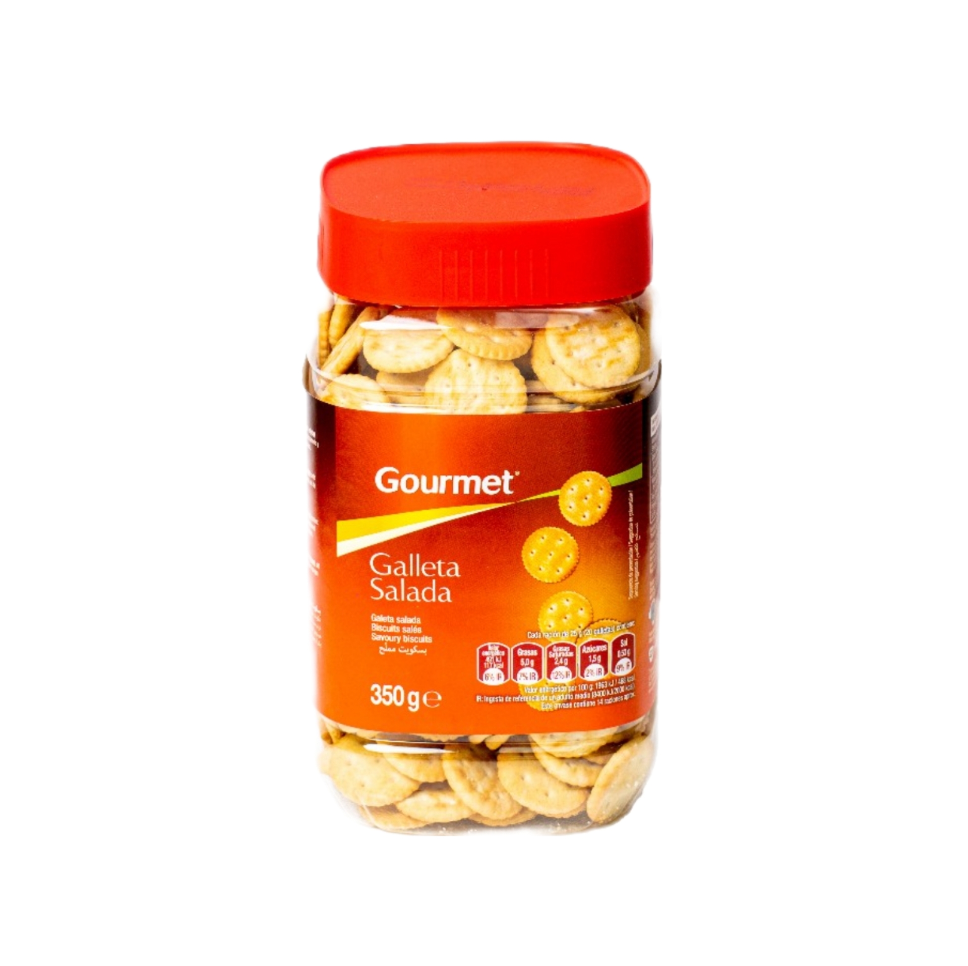 Galletas salada redondas (350gr)