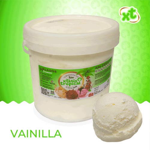 Helado de vainilla (4lts)