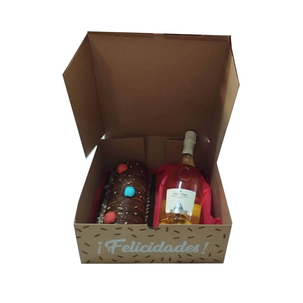 Regalo para papá Cake + Proseco