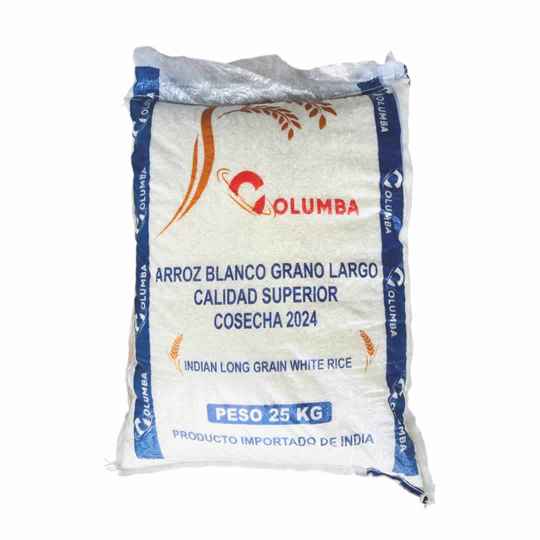 Arroz Blanco Grano Largo Columba 55 Lb