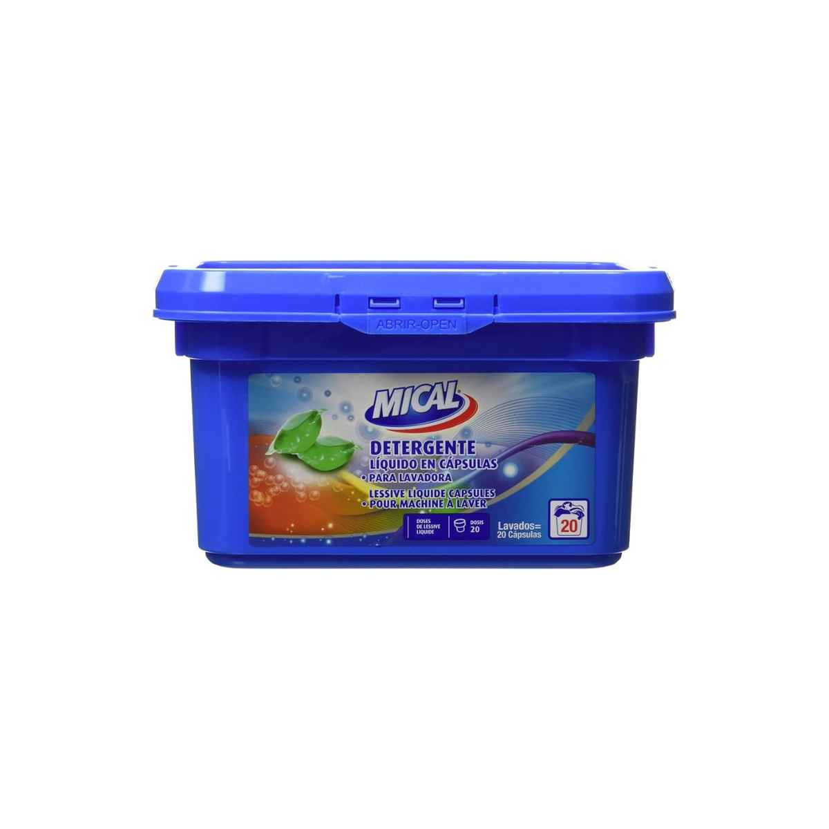 Detergente Mical Lavadora Cap. 20u