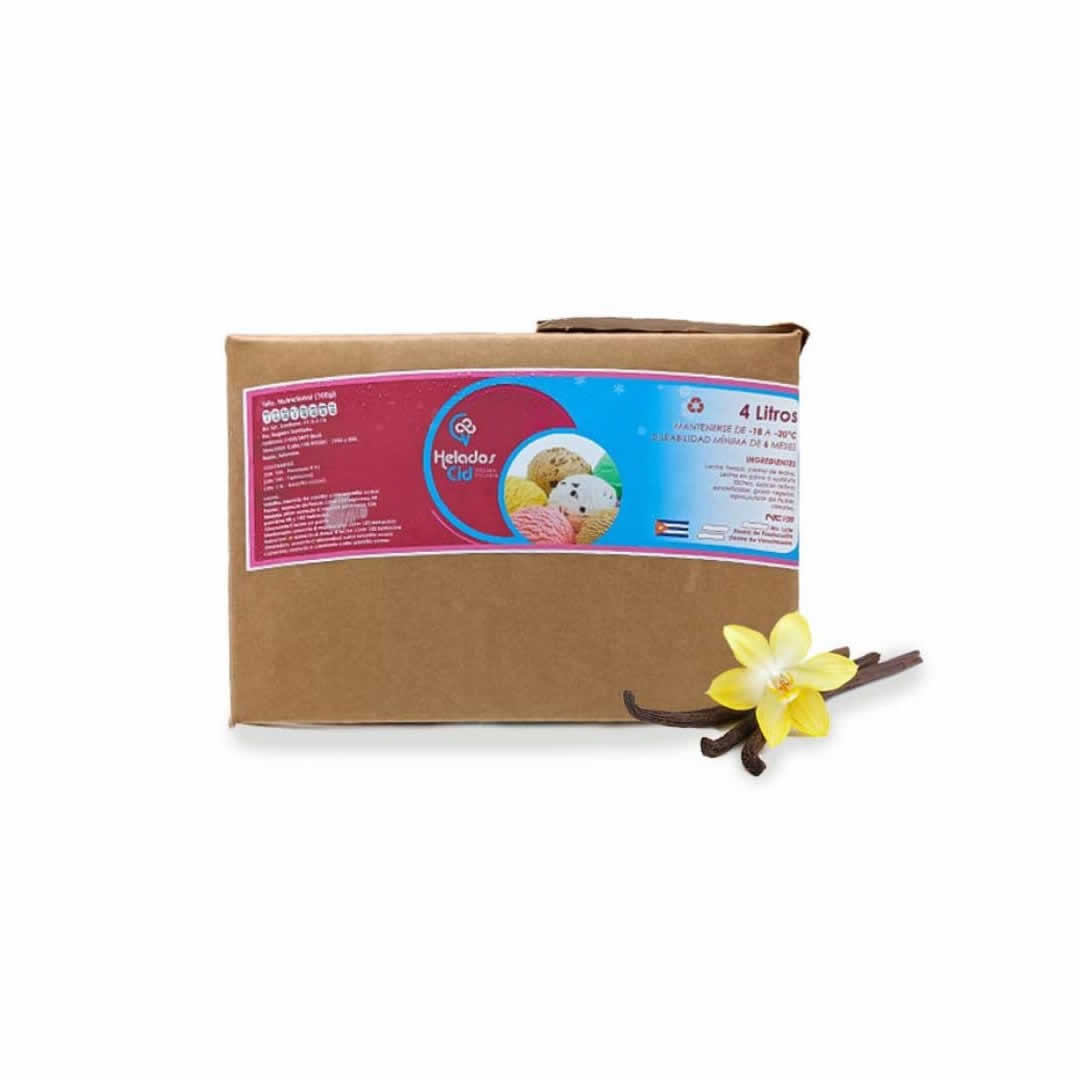 Helado sabor Vainilla CID 4Lt