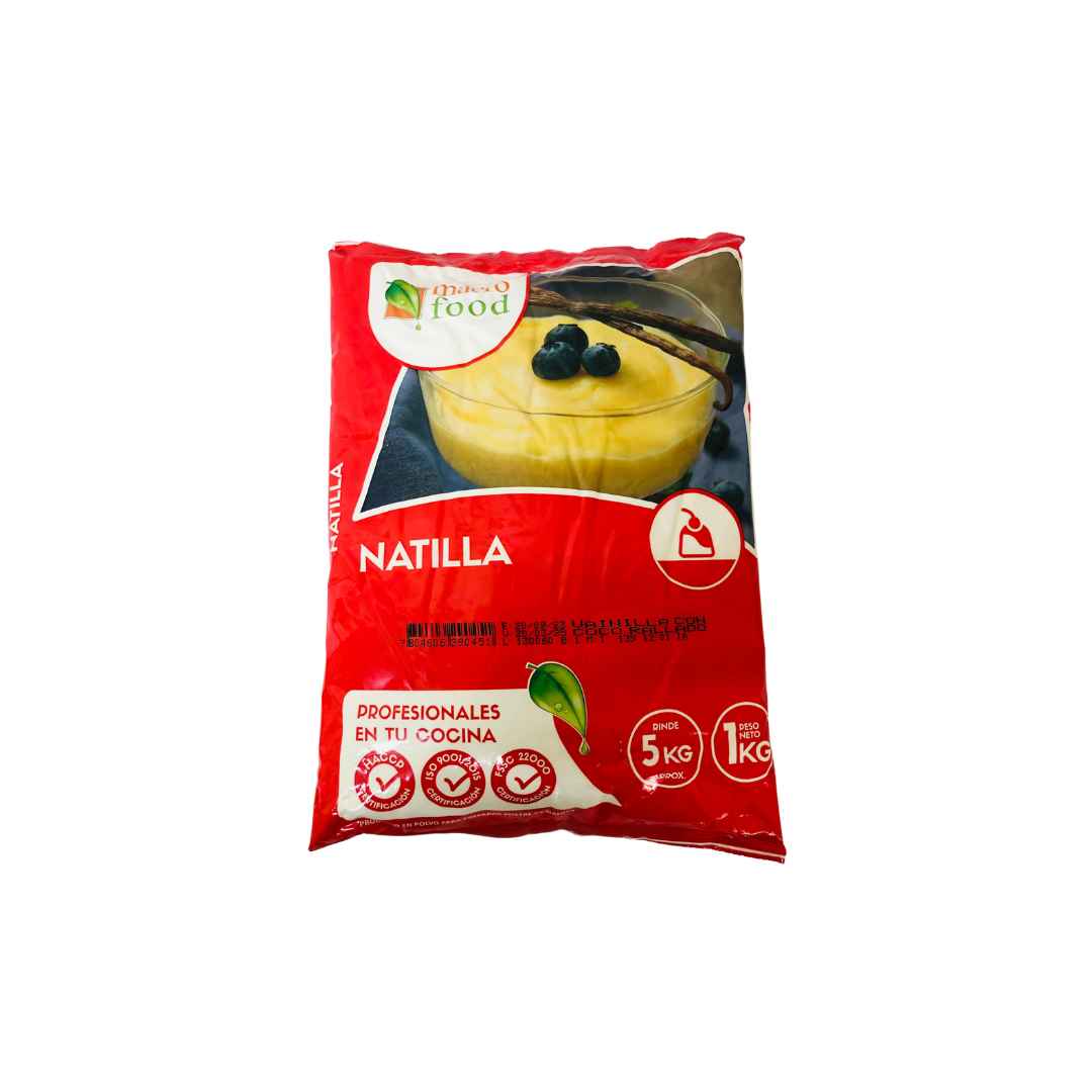 Natilla Vainilla/ Coco Rallado 1kg
