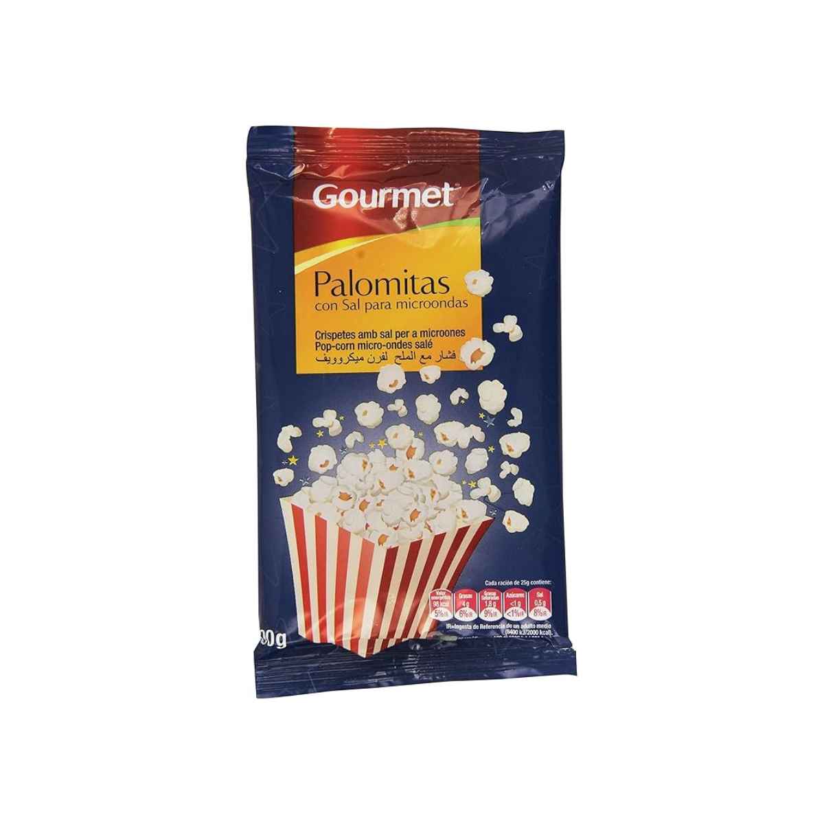 Palomitas de Microondas con Sal 90g Gourmet