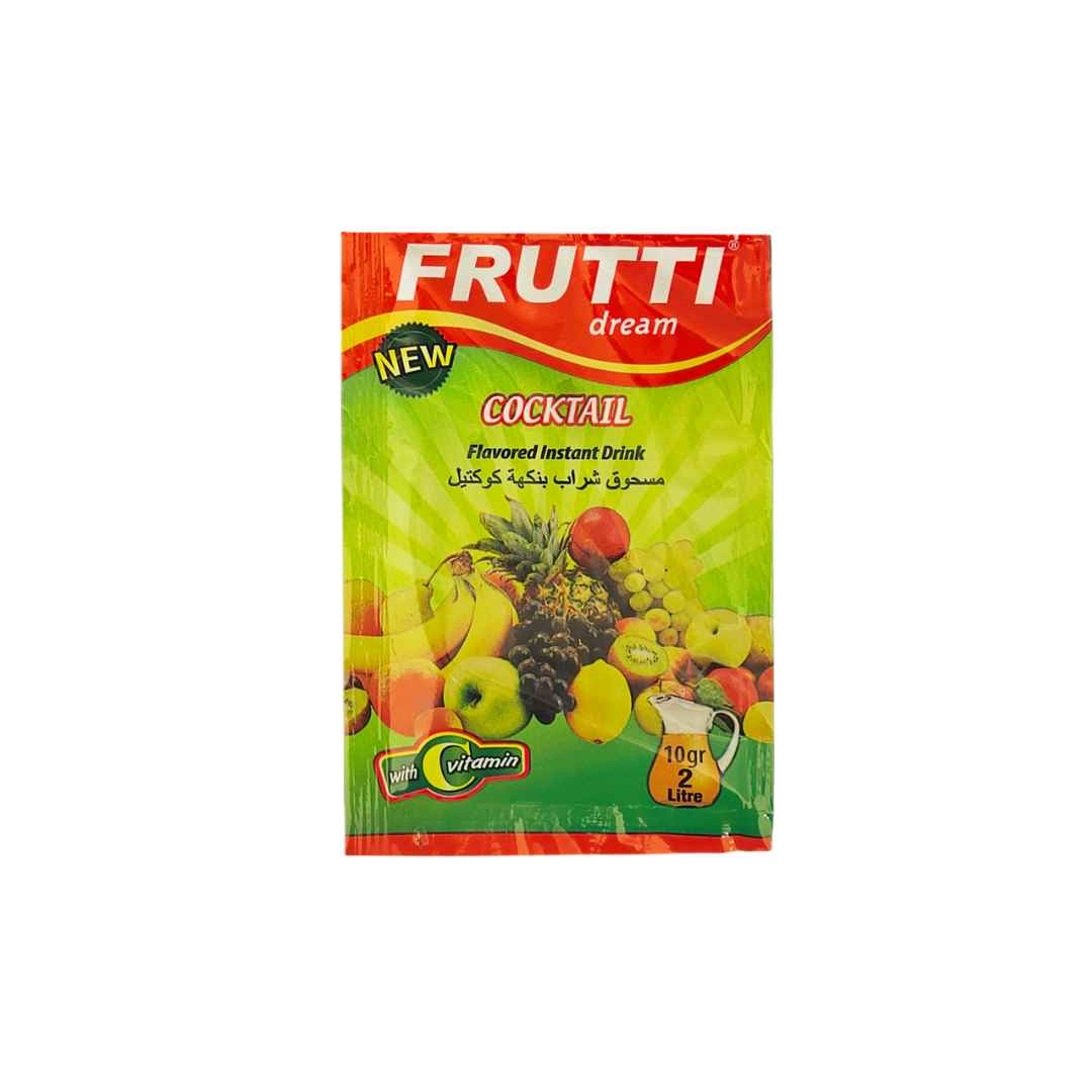 Refresco en Polvo Sabor CóctelL rinde 2Lt