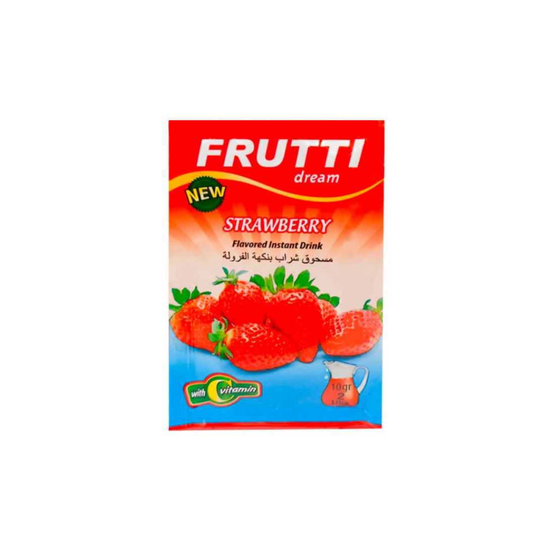 Refresco en Polvo Sabor FRESA rinde 2Lt