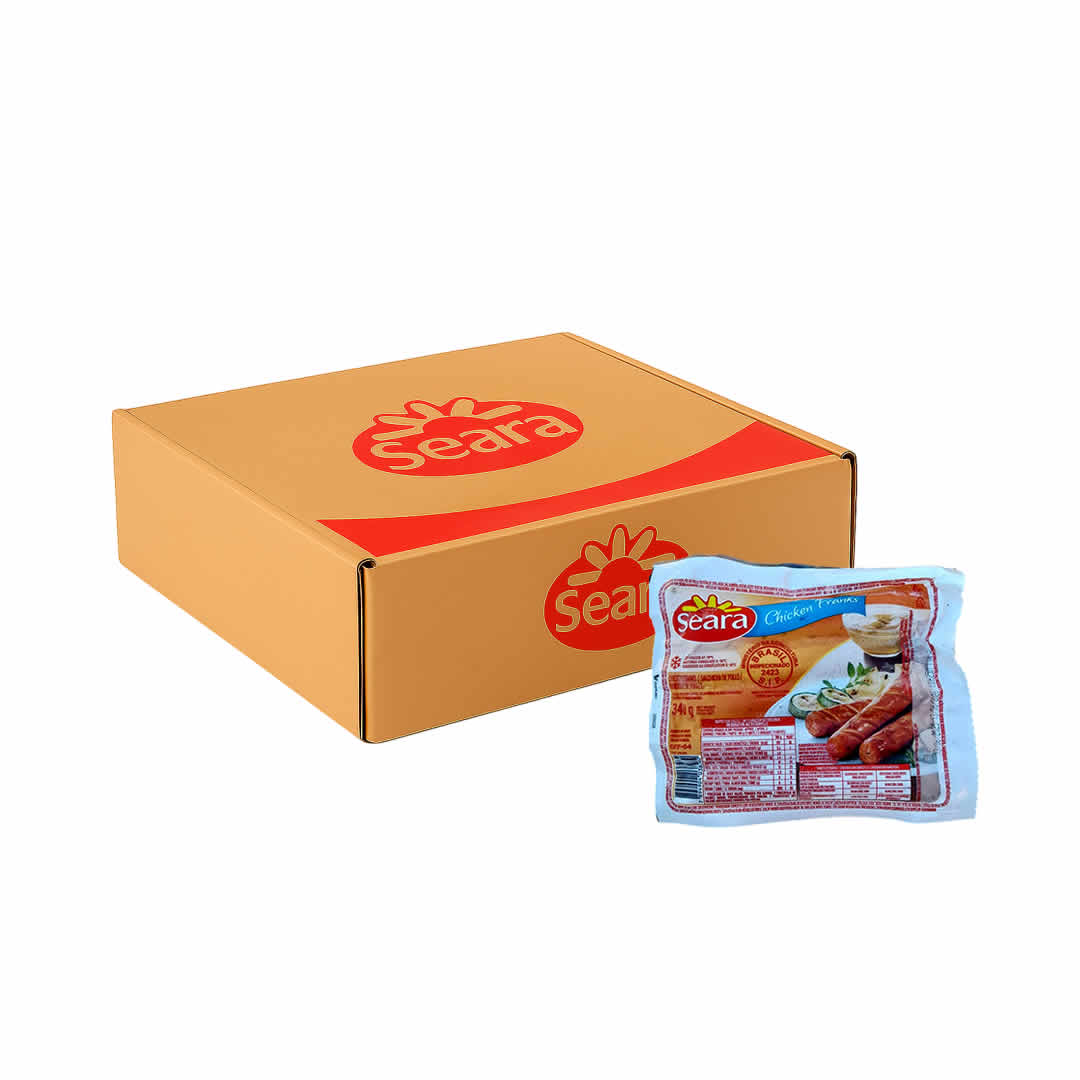 Salchichas de Pollo Seara Caja de 24x340g