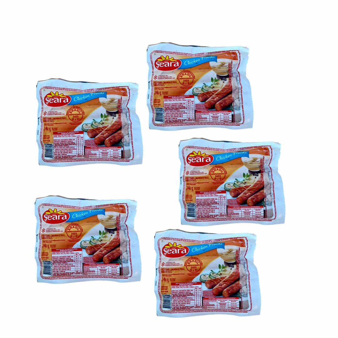 Salchichas de Pollo Seara Pack de 5x340g