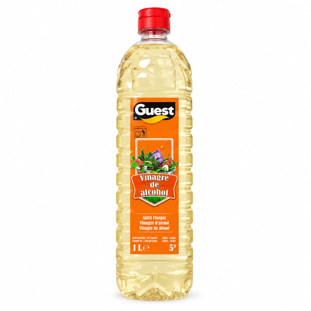 Vinagre de Alcohol "GUEST" 1L