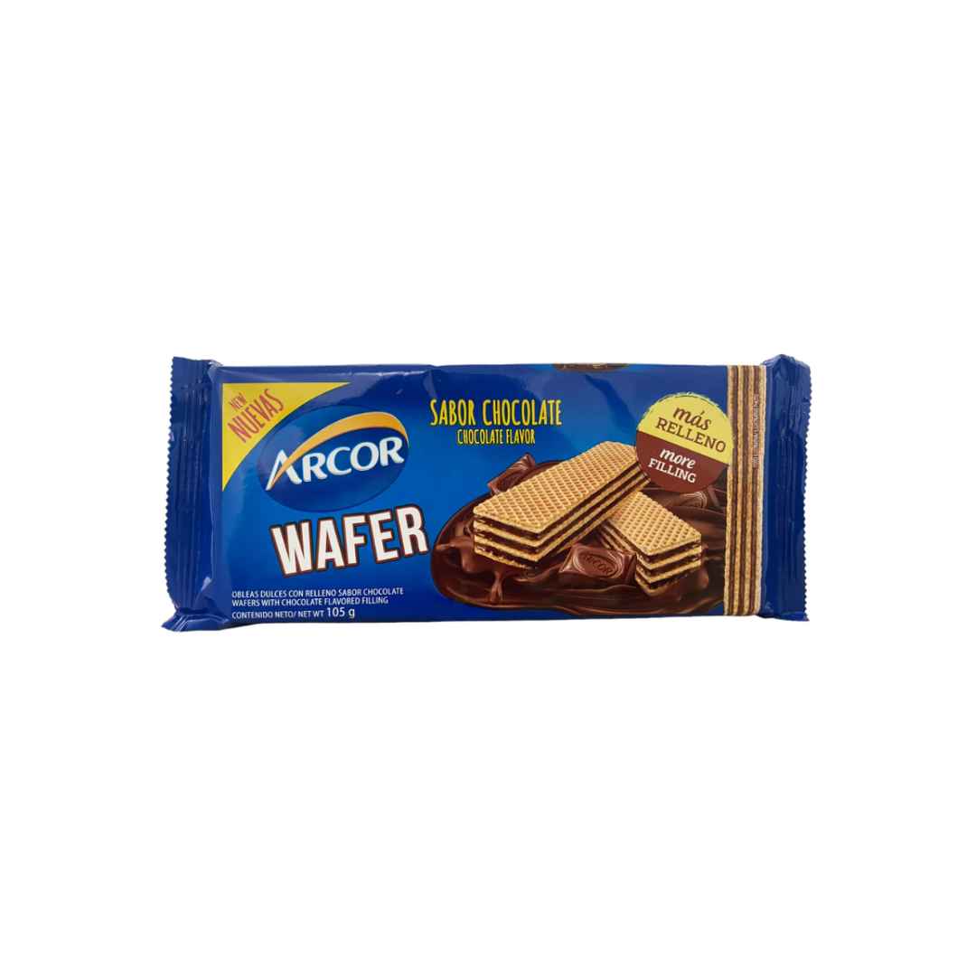 Wafer Sabor Chocolate Arcor 105g