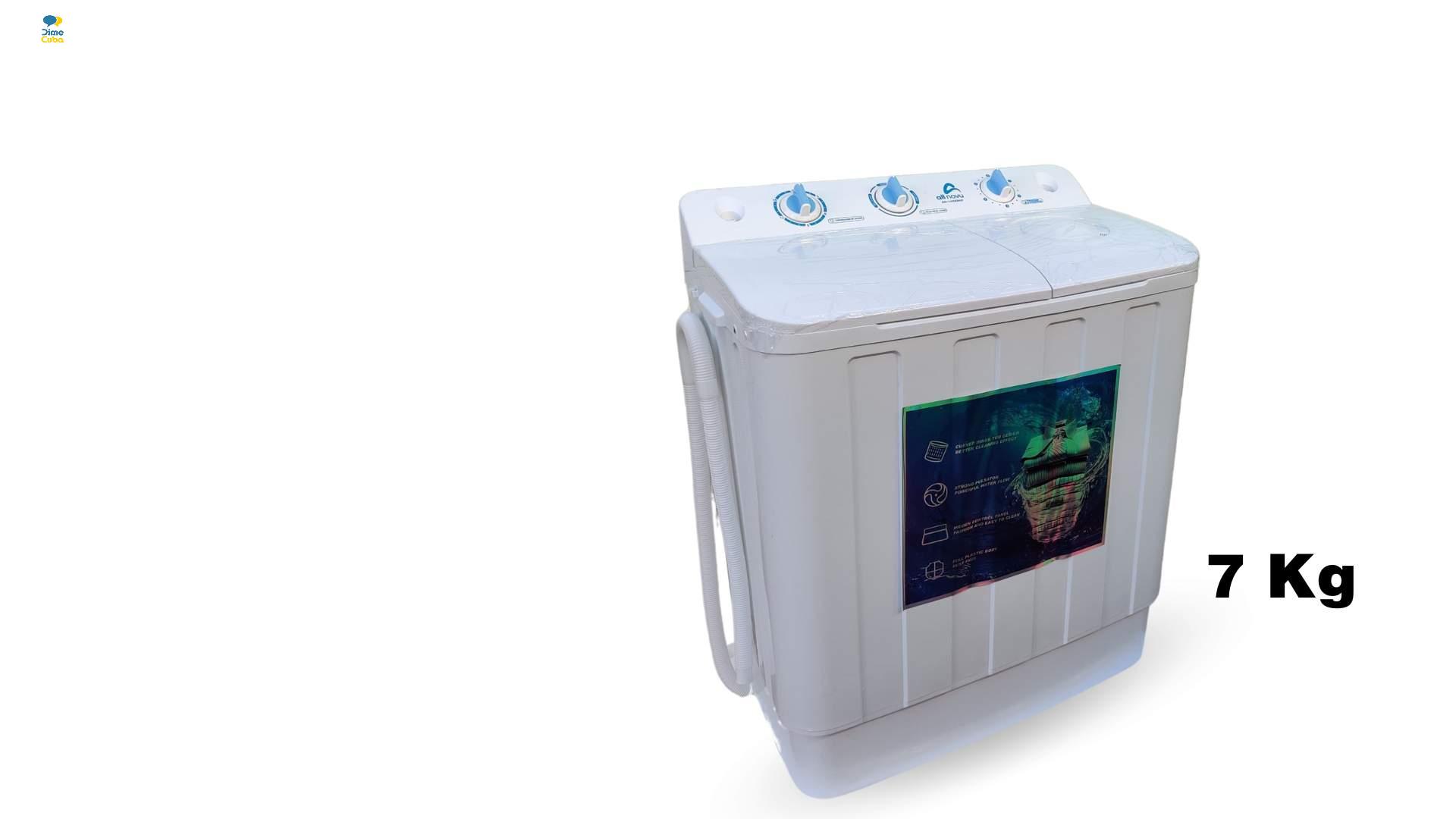 LAVADORA SEMI-AUTOMÁTICA 7 Kg ALLNOVU