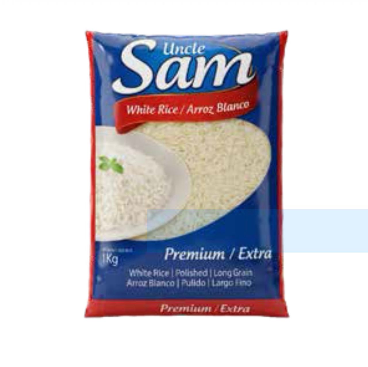 Arroz blanco 5% Uncle Sam 1kg