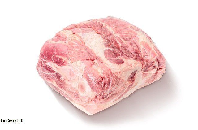 Carne de cerdo deshuesado  7.0 lb