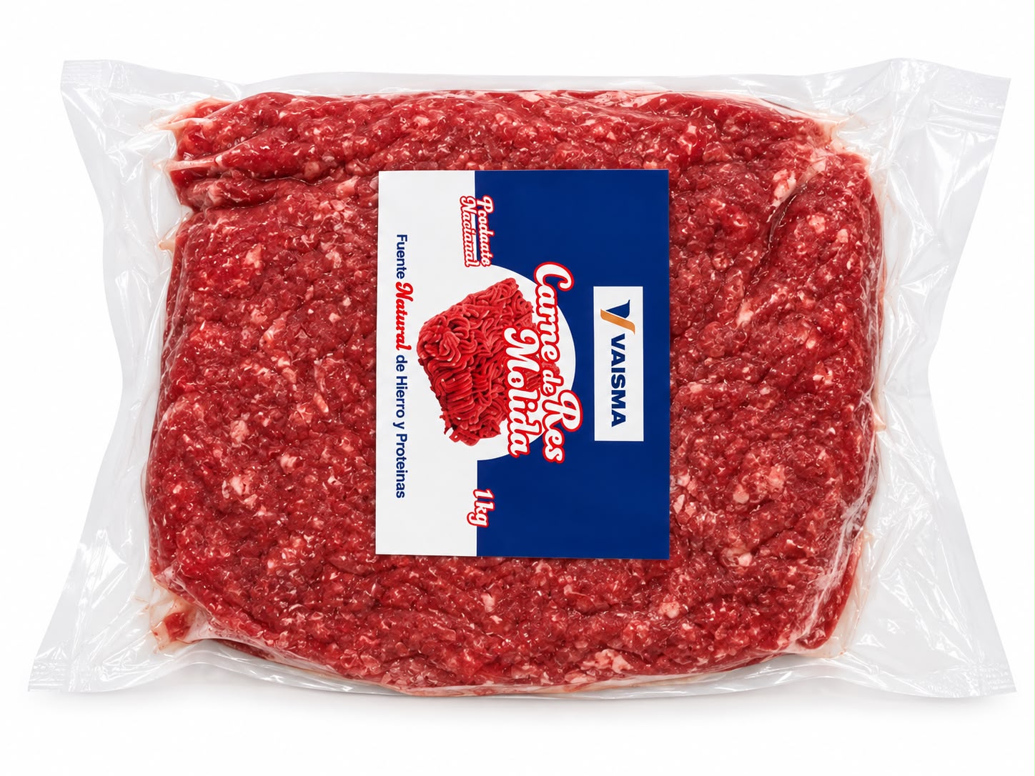 Carne de res molida Vaisma 1kg