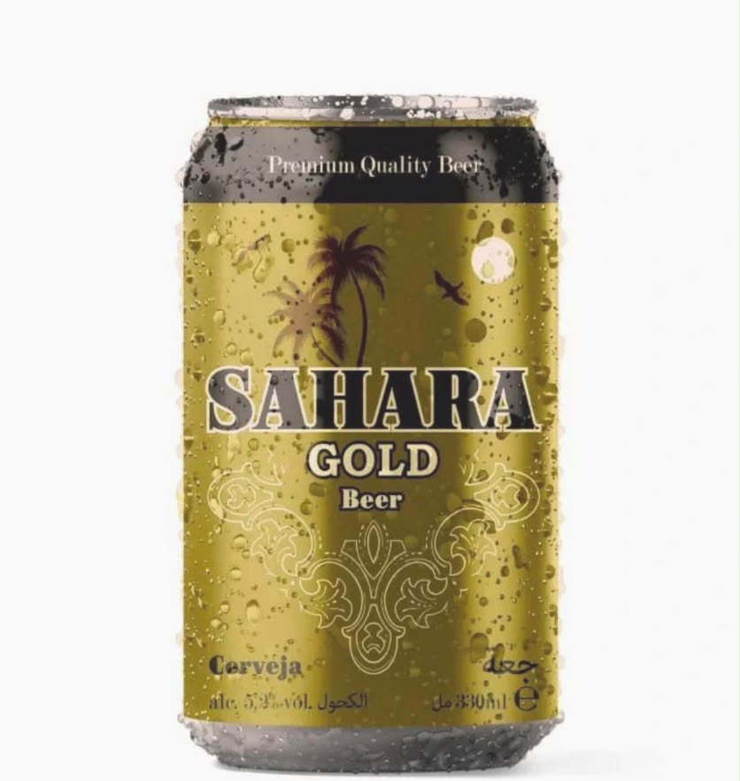 Cerveza Sáhara Gold x6