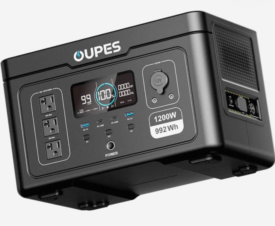 Estación de energia portatil OUPES 1200w