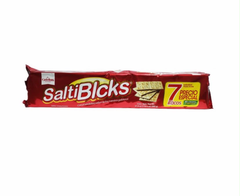 Galletas SaltiBloks 7 tacos 