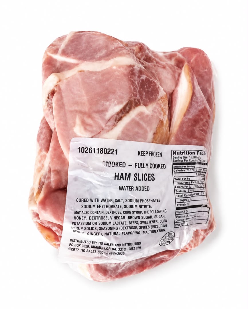Jamón de pierna ahumado  ~ 3lb 