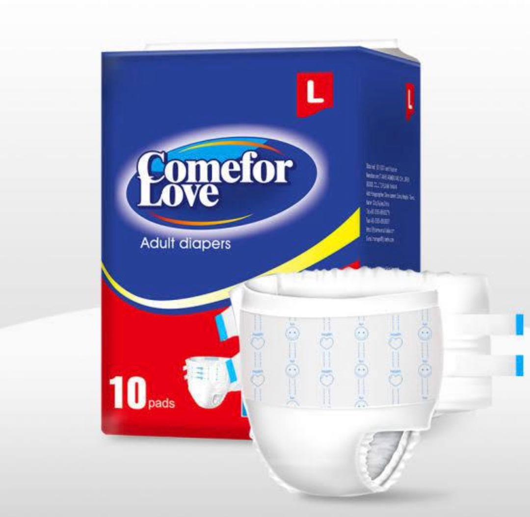 Pañal (culero) de adulto (10 unidades ) talla L
