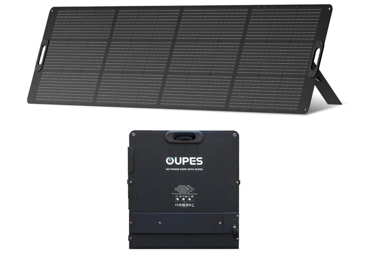 Panel Solar Portátil 240w para generadores solares OUPES