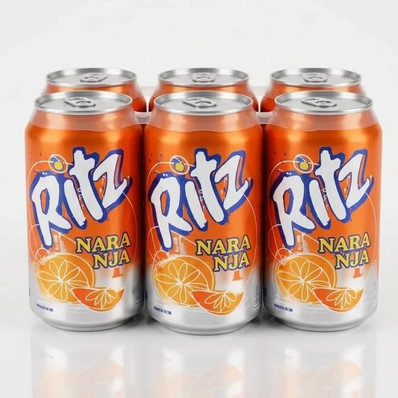Refresco de naranja Ritz x 6