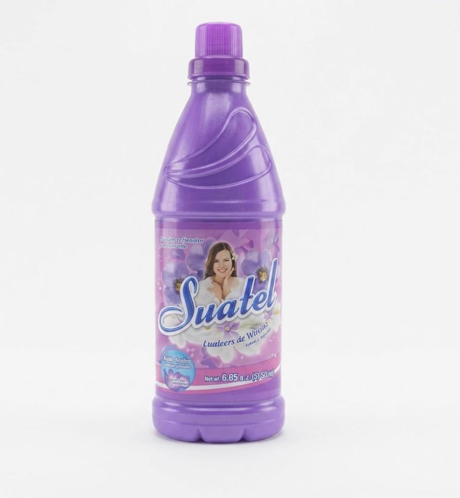 Suavizante para ropa SUATEL 850 ml (jardines  de violeta) 